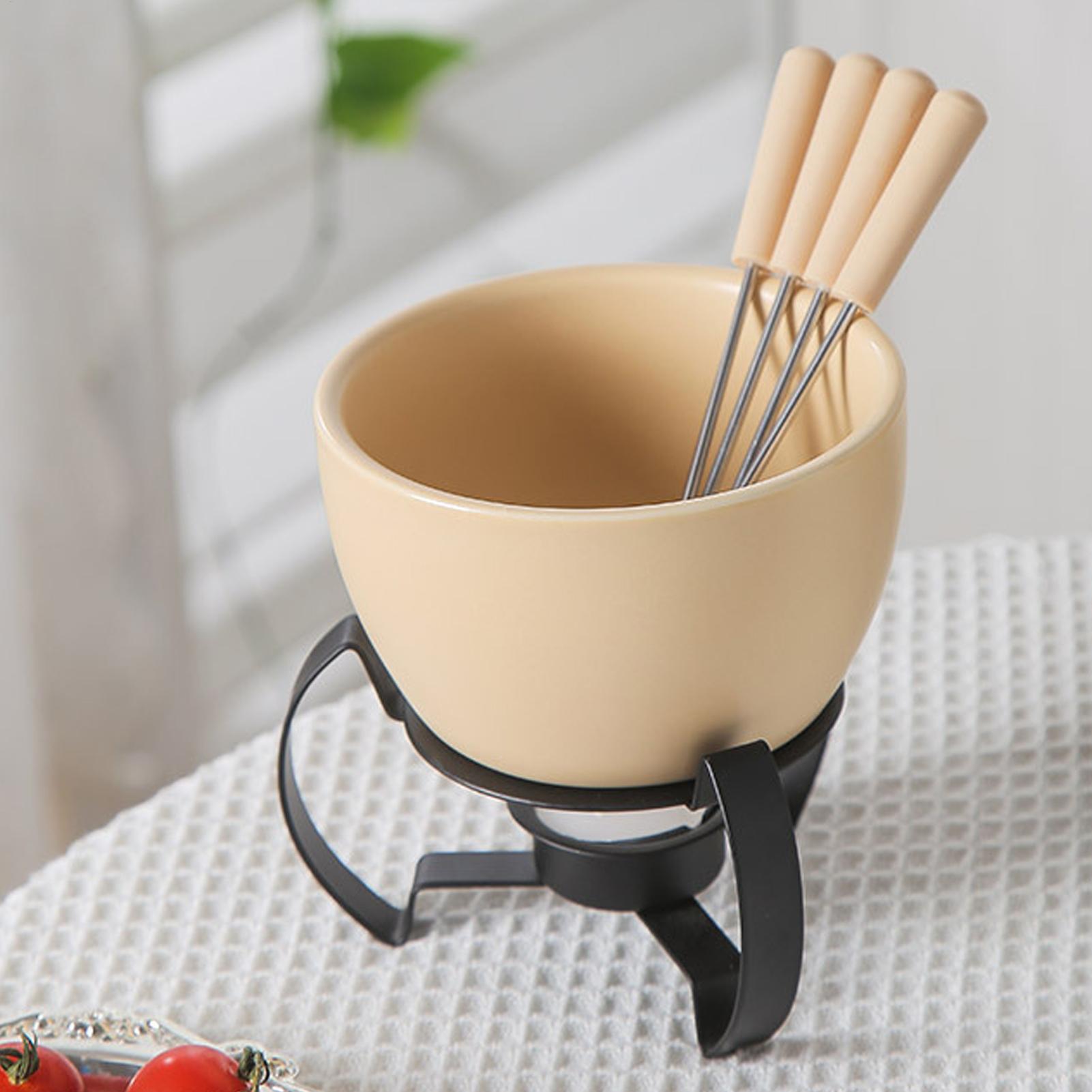 Fondue Pot Ceramic - Set di mini tazze per fonduta