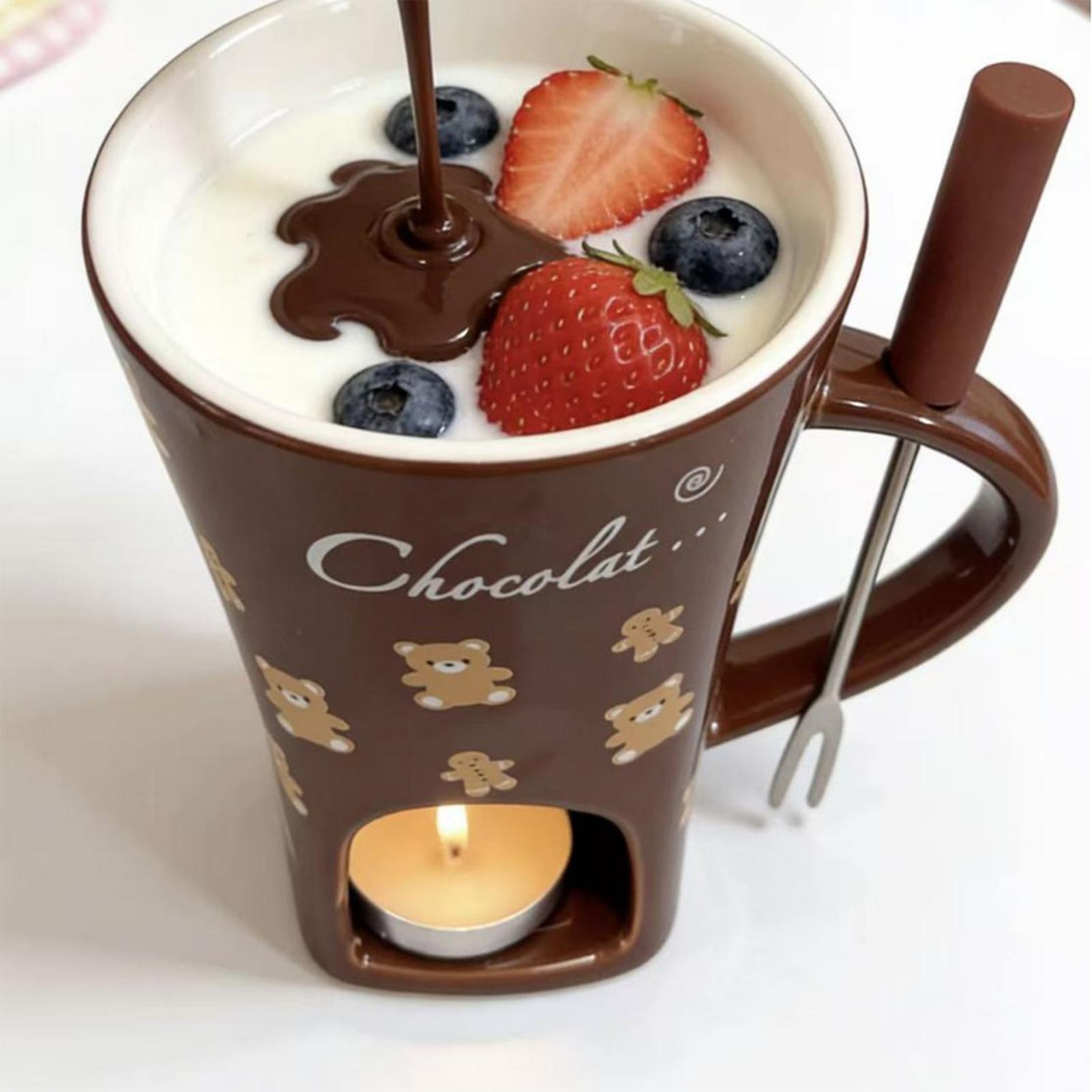 Tazza per Sciogliere il Ciocco - Fondue Pot Ceramic recensione e prezzo