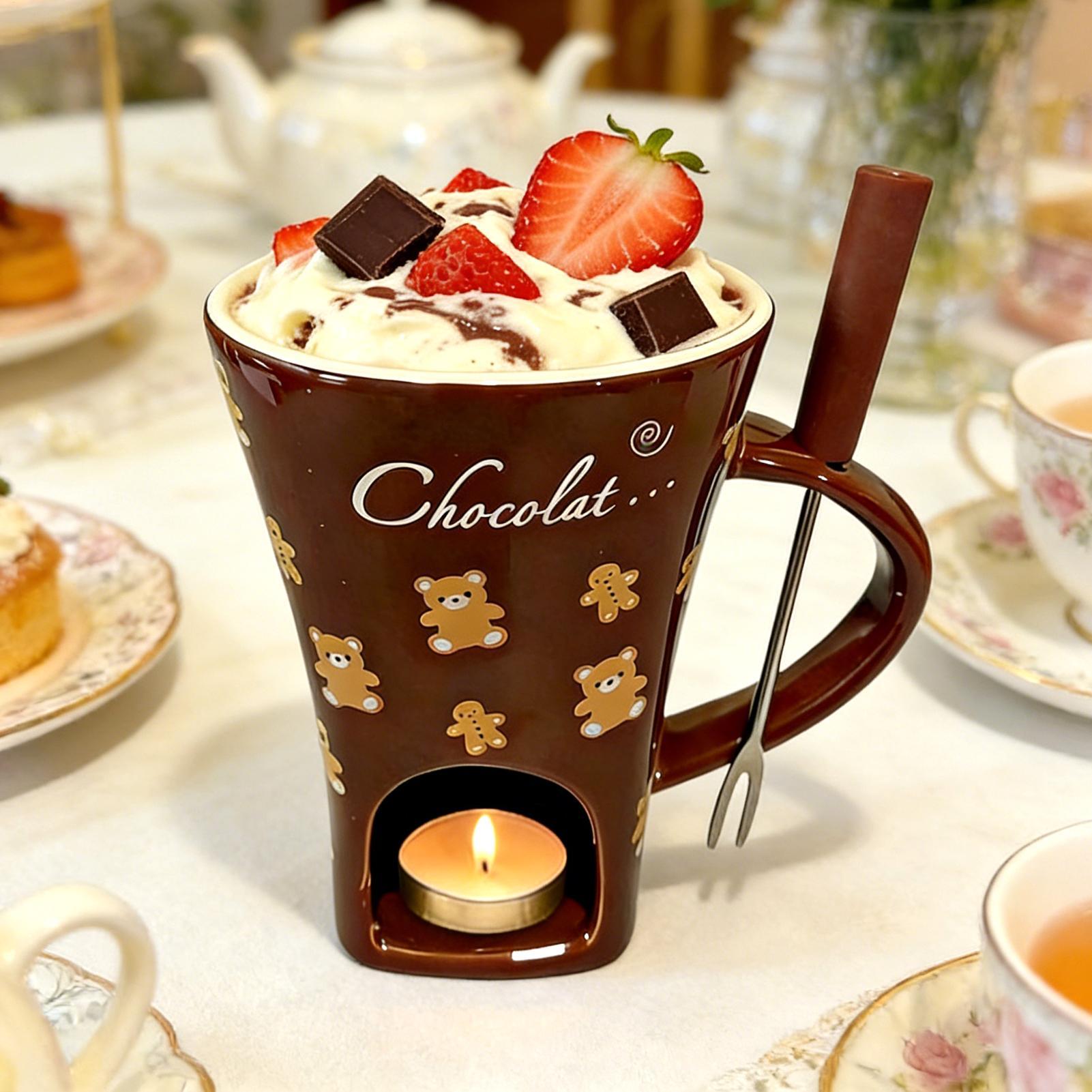Tazza per Sciogliere il Ciocco - Fondue Pot Ceramic recensione e prezzo