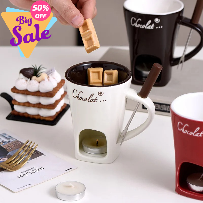 Tazza per fonduta di cioccolat - Fondue Pot Ceramic recensione e prezzo