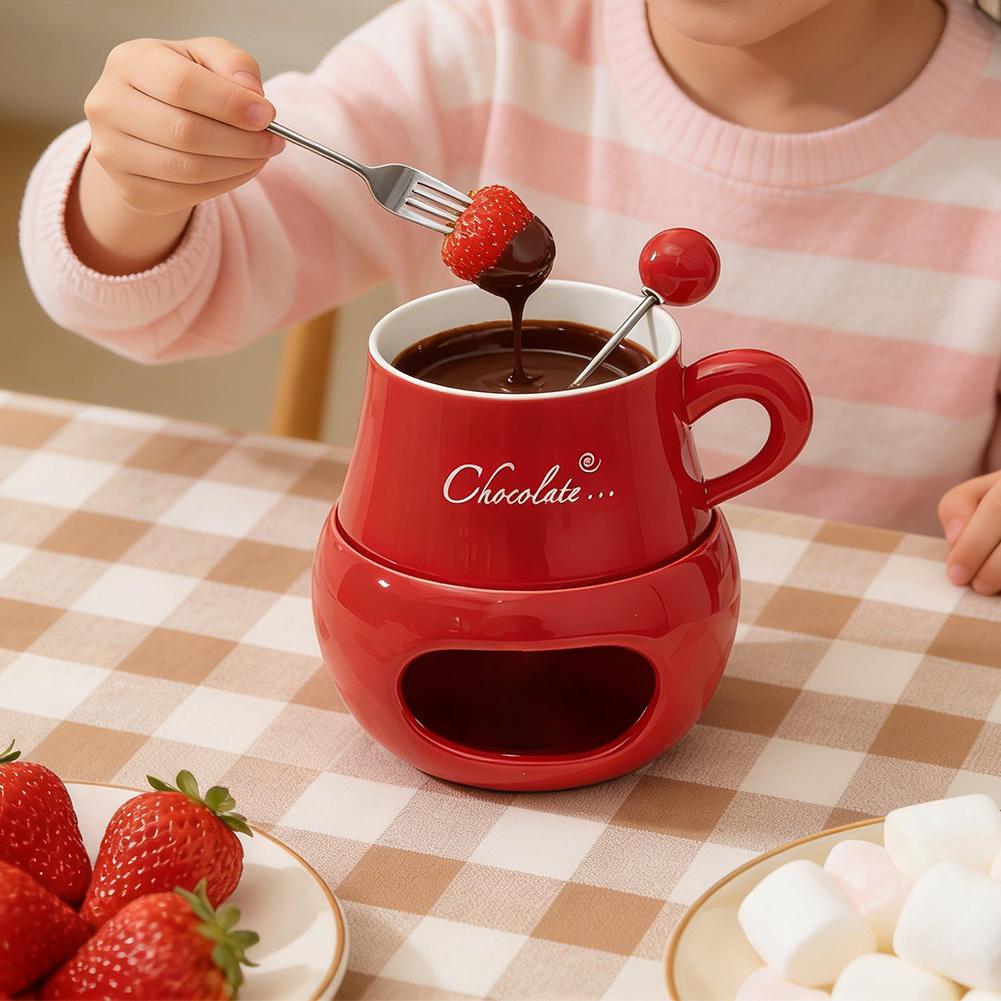 Tazza per fonduta al cioccolat - Fondue Pot Ceramic recensione e prezzo