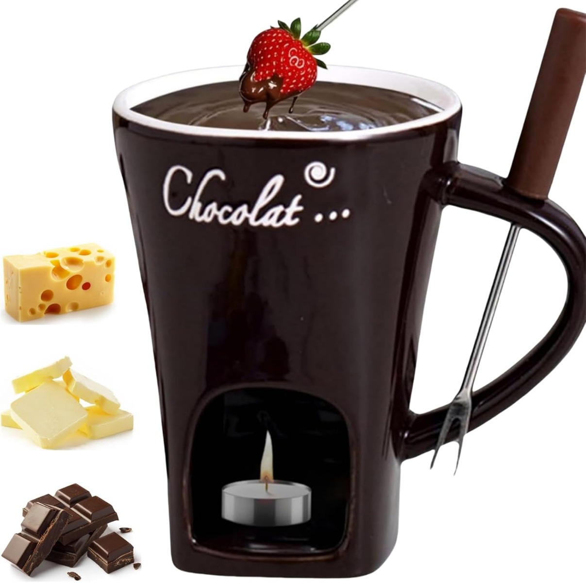 Tazza Multifunzione in Ceramic - Fondue Pot Ceramic recensione e prezzo